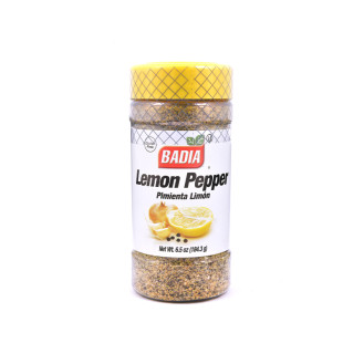 Badia Gluten Free Lemon Pepper 184.28g