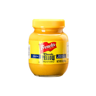 Yellow Mustard Glass 6oz