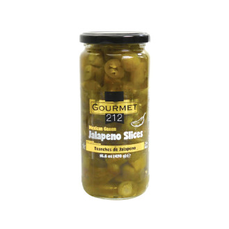 Gourmet 212 Jalapeno Slices 470g