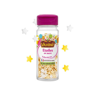 Vahine Decorations Sugar Star (bottle) 52g