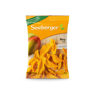 Seeberger Mango Strips Dried 100g