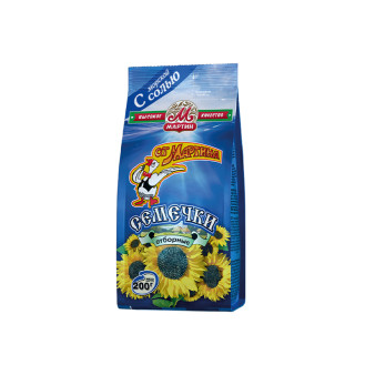Martin Premium Sunflower Seeds with Sea Salt 200g