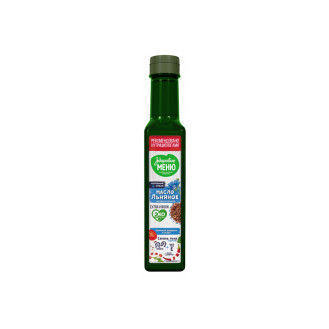 Healthy Menu Unrefined Flaxseed Oil 250ml
