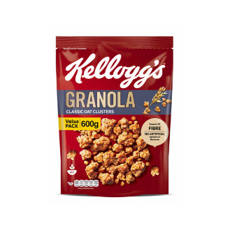 Kellogg's Granola Classic Oat Clusters 600g