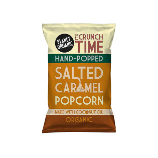 Planet Organic Salted Caramel Popcorn 25g