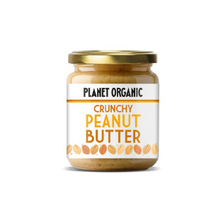 Planet Organic Crunchy Peanut Butter 170g