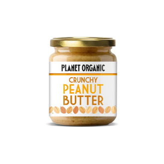 Planet Organic Crunchy Peanut Butter 170g