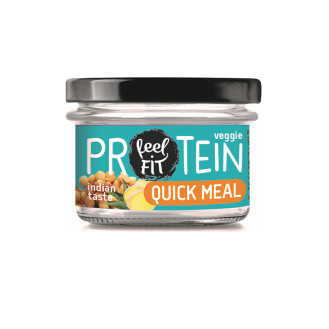 Feel FIT Protein quick meal  with chickpeas Indian taste 185g