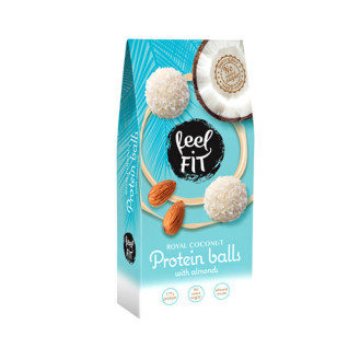 Feel FIT Protein balls with almonds, no added sugar 63g