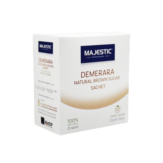 Majestic Brown Sugar Sachet 125g