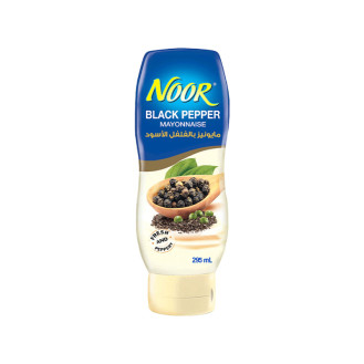 Noor Mayonnaise Black Pepper Squeeze 295ml