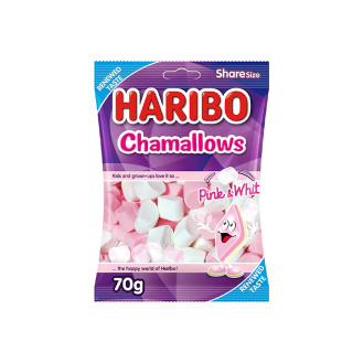 Haribo Chamallows Pink & White 70g