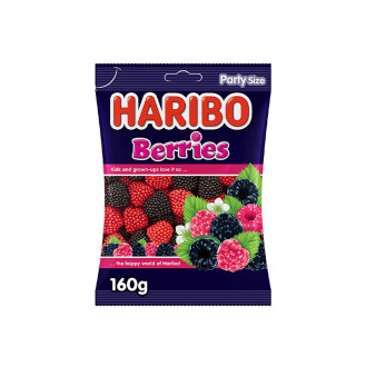 Haribo Berries Gummi Candy 160g