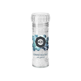Nezo Coarse Sea Salt Grinder 6 x 100g