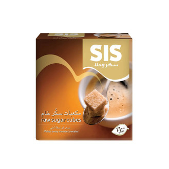 Sis Raw Sugar Cubes 454g