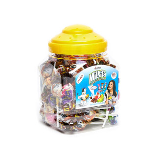 Milkita Assorted Milk Lollypop Jar 400g