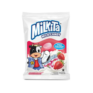 Milkita Candy Strawberry Premium 120g