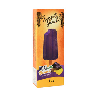 Sunset Shack Acai Sticks with Banana 80g
