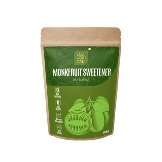 ECOLOGICAL Monk Fruit Sweetener 400g With Erythritol