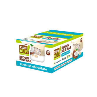 Rice Up Brown Rice Bar Coconut Chocolate 20x18g