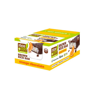 Rice Up Brown Rice Bar Orange Chocolate 20x18g
