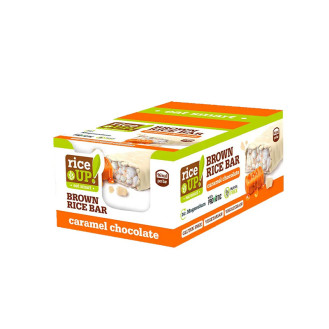 Rice Up Brown Rice Bar Caramel Chocolate 20x18g