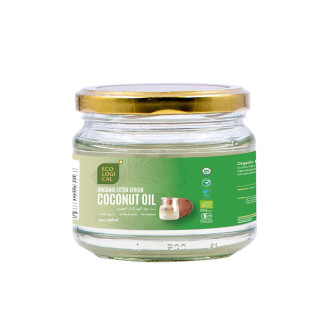 ECOLOGICAL Organic Extra Virgin Coconut Oil 200ml