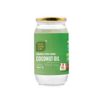 ECOLOGICAL Organic Extra Virgin Coconut Oil 1Ltr