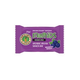 Organic Rawkids Snack Bar Blueberry Quinoa 25g