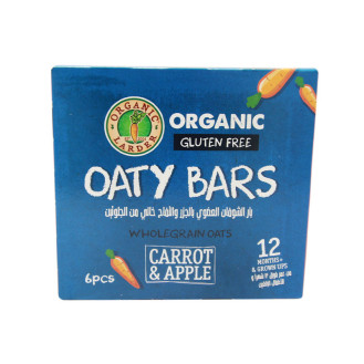 OC Organic Oaty Bars Carrot & Apple 120g 