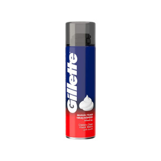 Gillette Classic Clean Shaving Foam 200ml