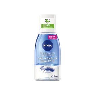 Nivea Eye Make-Up Remover Double Effect Blue 125ml