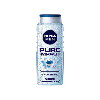 Nivea Shower Gel Pure Impact For Men 500ml