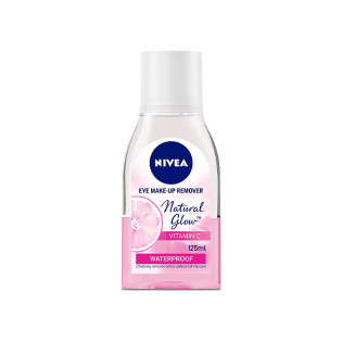 Nivea Eye Make-Up Remover Natural Glow Pink 125ml