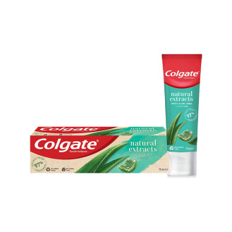 Colgate Toothpaste Natural Extracts With Aloevera 75ml