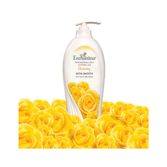 Enchanteur Satin Smooth Charming Lotion with Aloe Vera & Olive Butter 500ml
