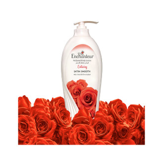Enchanteur Satin Smooth Enticing Lotion with Aloe Vera & Olive Butter 500ml