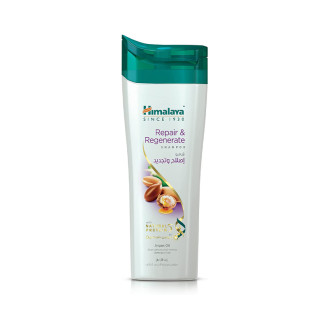 Himalaya Repair And Regenerate Shampoo For Damaged Hair 400ml Contains Argan Oil Actives