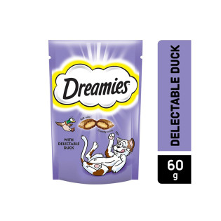 Dreamies Cat Treats Duck 60g