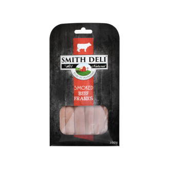 Smith & Deli Beef Franks 200g