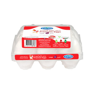 Premium Eggs Large White 6pcs