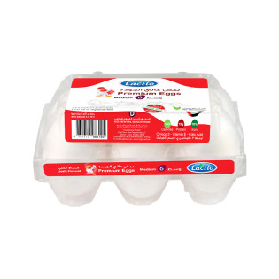 Premium Eggs Medium White 6pcs