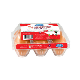 Premium Eggs Medium Brown 6pcs