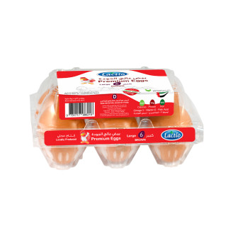 Premium Eggs Large Brown 6pcs