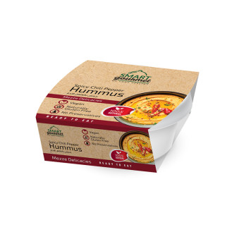 Smart Gourmet Roasted Red Chilli Hummus 225g