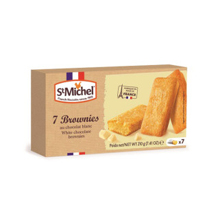 ST Michel 7 White Choc Brownie 210g