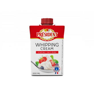 Président Uht Whipping Cream 200ml