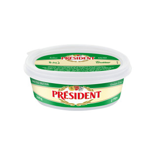 Président butter Tubs Salted 80% Fdm 250g