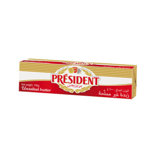 President butter Tubs Unsalted 82% Fdm 100g