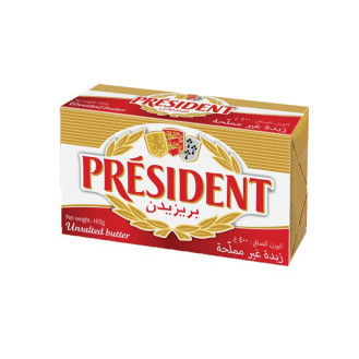 President Unsalted Butter 82% 400g